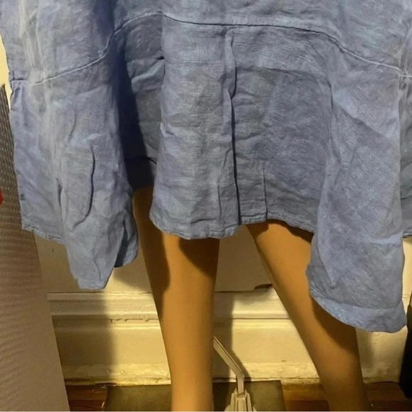 Francesca's Bettini Light Blue Midi Dress - Picture 6 of 9